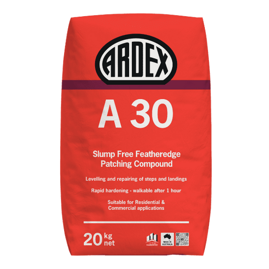 ARDEX A 30 Slump-free, Feather Edge Patching Compound
