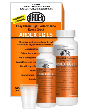 ARDEX EG 15 epoxy grout Part C 5kg