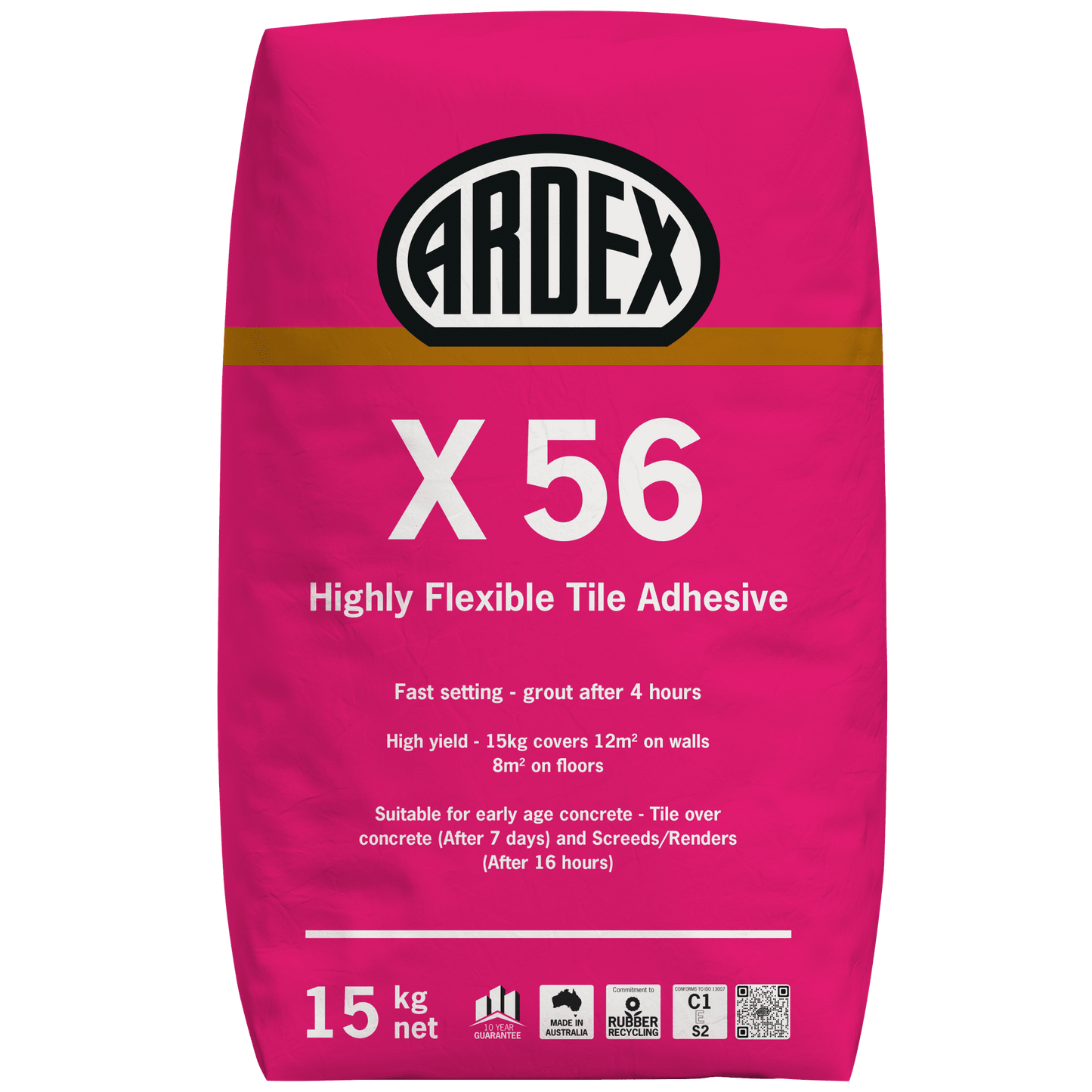 Ardex X 56 Highly-Flexible Tile Adhesive 15kg