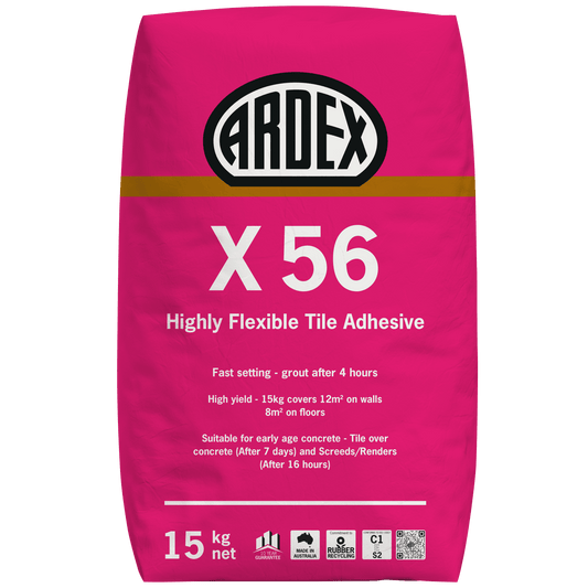 Ardex X 56 Highly-Flexible Tile Adhesive 15kg