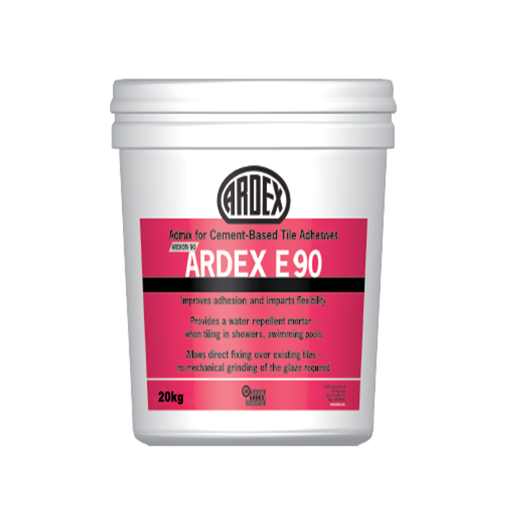 ARDEX E 90 dispersion additive for cement-based tile adhesives 20kg