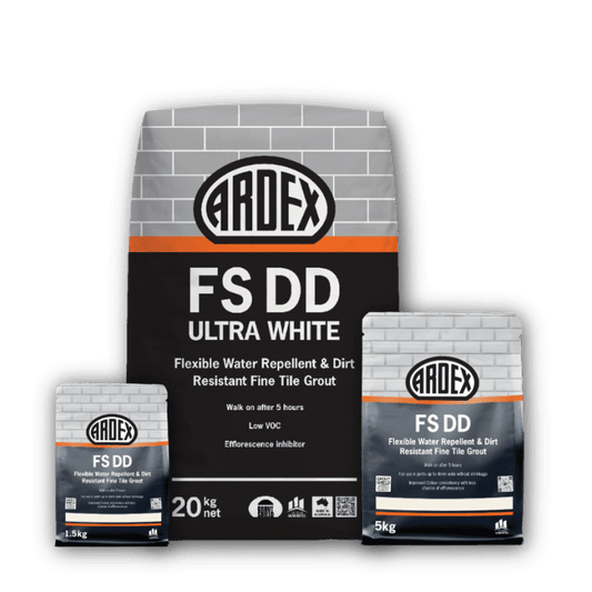 ARDEX FS-DD Narrow Joint Grouting Compound 20kg Ultra White